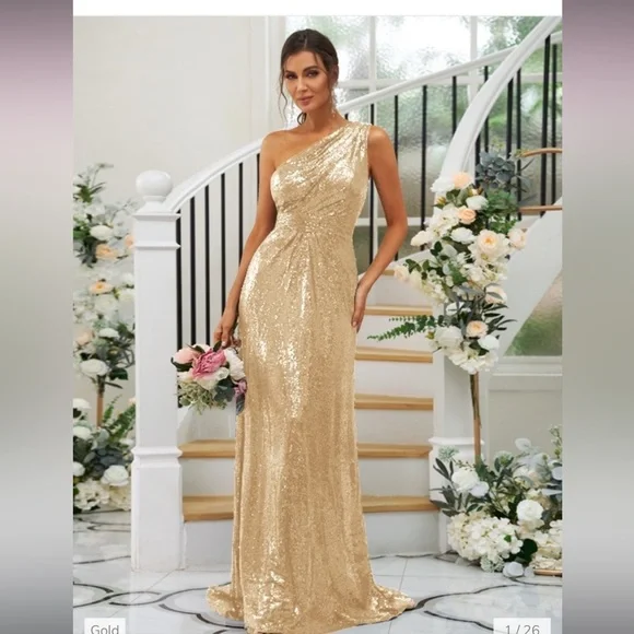 hebeos gold dress Black - Bellamy